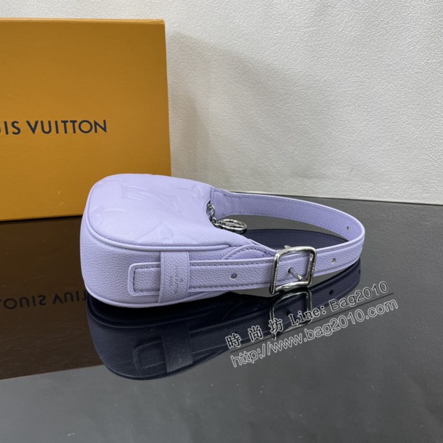 Lv路易威登2023專櫃新款Mini Moon手袋 LV全皮壓花液下包 M82391 M82425 M82426 M82487 M82519 ydh5178